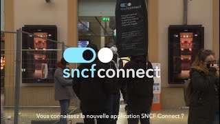 Lancement de SNCF Connect  présentation du nouveau service en gare de Paris Saint Lazare [upl. by Kristofer]