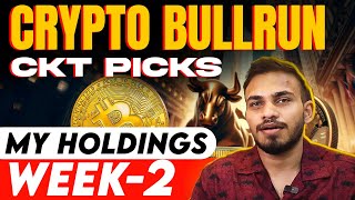 My Crypto Bull Run Picks amp Strategy Week2🚀🚀 [upl. by Alyakim795]