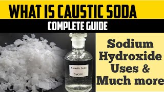 MULTIPURPOSE USES  SPECIFICATION OF CAUSTIC SODA [upl. by Annaxor]