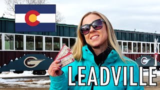 LEADVILLE  COLORADO amp HOLIDAY EXPRESS Train Ride [upl. by Dalli915]