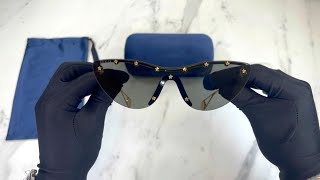 Gucci Sunglasses Model GG0666S 001 [upl. by Nalyr]