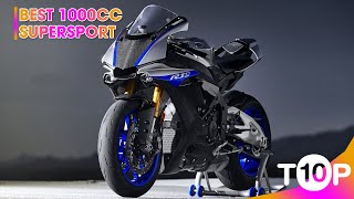 Top 10 Best 1000cc SuperSport Bikes 2023 [upl. by Laohcin]