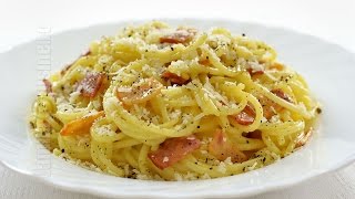 Spaghete carbonara fara smantana  JamilaCuisine [upl. by Rrats253]