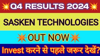 Sasken Technologies Q4 Results 🔴 Sasken Technologies Result 🔴 Sasken Technologies Latest News [upl. by O'Conner]