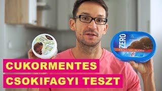 Cukormentes diétás csokifagyi teszt [upl. by Aeynod]