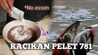 RACIKAN UMPAN PELET 781 DAN TEHNIKNYA BIKIN IKAN NGUMPUL 1 TITIK BROO [upl. by Emmalee]