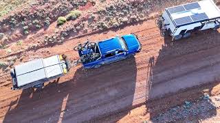 2024 5 15 Near Cameron Corner Outback Australia [upl. by Honey]