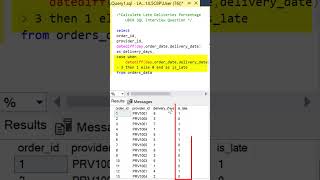 UBER SQL Interview Question  Late Delivery Percent  DATEDIFF CTE amp CASE [upl. by Bidget]