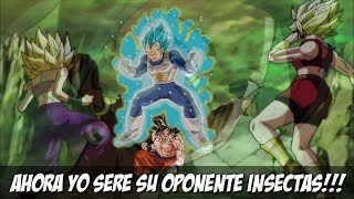 ¿Que hubiese pasado si vegeta luchaba contra Kale y caulifla 12 [upl. by Aiyot861]