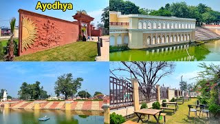 Ayodhya surya kundMost beautiful kund of ayodhyaayodhya Tourist PlacesRamMandirNew update [upl. by Ahsikin]