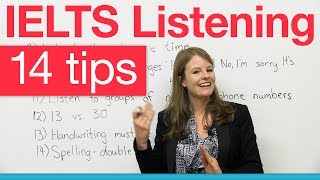 IELTS Listening  Top 14 tips [upl. by Dej]