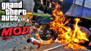 GTA V Mods  Carros Assassinos  MOD ZUEIRA [upl. by Wordoow]