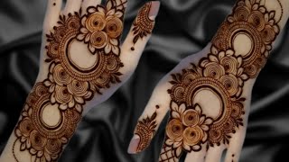 Back Hand Mehndi Designs ll Easy Arabic Mehndi designs for fornt hand ll New Henna Designs For Front [upl. by Brightman]