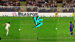 FIFA 20 MOBILE GAMEPLAY BARCELONA VS REAL MADRID Penalty Shootouts [upl. by Saxela]