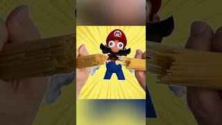 NEVER Break Pasta In Front of the Mario Bros GabaLeth shorts mario supermario comedy funny [upl. by Murrah903]