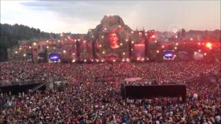 Hardwell plays quotLora esattaquot  Tomorrowland 2013 [upl. by Akimrehs]