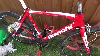 UNLOVED bianchi nirone 7 RACING BIKE NEEDS WORK [upl. by Kosel723]