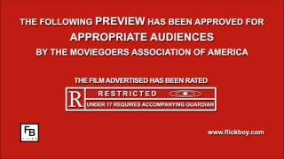 The following film has been rated R [upl. by Aynotel]