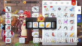 100 Rare Item Farming  Ragnarok Mobile Eternal Love [upl. by Jeraldine]