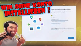 Windows 11 ohne Konto installieren  So gehts 2024 [upl. by Llerol]