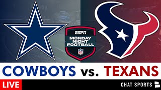 Cowboys vs Texans Live Streaming Scoreboard PlayByPlay Highlights  NFL Week 11 MNF On ESPN [upl. by Emiolhs]