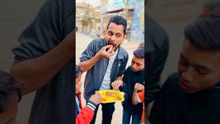 Fries Lover hen but paise nhi😂street food kon khata 😁 Salman Noman❤️ shorts holidayswithshorts [upl. by Darren993]