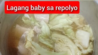 Lagang baboy sa repolyo VillageCookingChannel [upl. by Naehs]