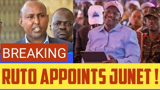 SHOCKING ANNOUNCEMENT  Raila amp Ruto IN STATEHOUSE URGENTLY To APPOINT Junet As CS  Junet DECLINES [upl. by Sorrows]