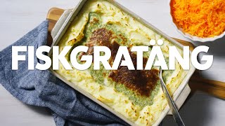 Enkelt och läckert  Fiskgratäng med krämig potatismos och dillsås [upl. by Moht]