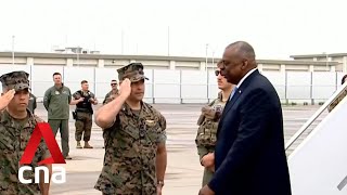 US Defense Secretary Lloyd Austin in Japan in first stop of 4nation tour [upl. by Pittman]