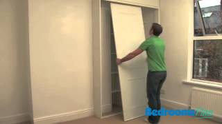 Sliding door wardrobes  Fitting your Tracks amp Doors [upl. by Kcirdnekel]