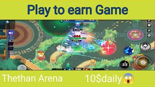 thetan arena gameplay mobile  thetan arena how to earn money [upl. by Edouard]