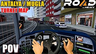 ETS 2 STEERING WHEEL PXN V99  ROAD TO HEAVY TURKEY gameplay [upl. by Adniles]