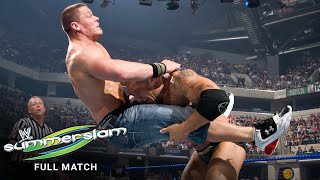 FULL MATCH John Cena vs Batista SummerSlam 2008 [upl. by Goto686]