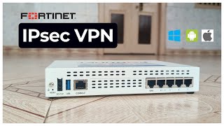 How to Configure IPsec Remote Access VPN in FortiGate Firewall [upl. by Wiggins]