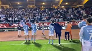 Compostela players and fans after Alaves defeat  29102024 [upl. by Narak]