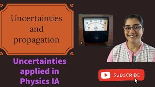 Uncertainties and propagation IB Physics Measurements Physics IA [upl. by Trabue]