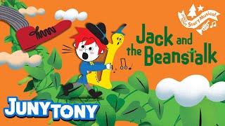 NEW Jack and the Beanstalk  Magic Beans🌱  Fairy Tale  Story Musical for Kids  JunyTony [upl. by Yannodrahc197]