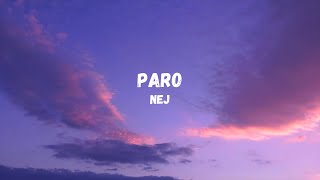 NEJ  Paro Lyrics [upl. by Etka345]