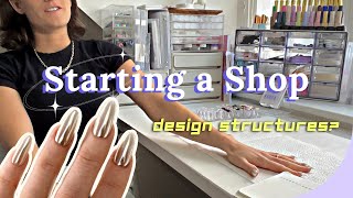 Starting a Press on Nail Shop  Selling Structure amp What You Need to Consider [upl. by Ilwain]