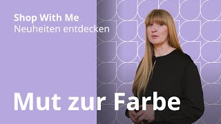 Mut zur Farbe  Shop With Me – IKEA Neuheiten entdecken mit Sandra [upl. by Freemon]