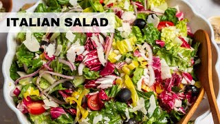 Italian Salad Recipe  Easy Salad Recipe [upl. by Hiltner351]