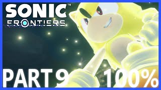 Sonic Frontiers  Walkthrough Part 9 PS4 PS5 100 Ares Island [upl. by Esinereb]