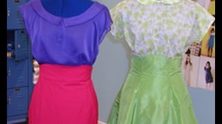 Gretchen Hirsch Shows How To Add Underlining to a Skirt on Its Sew Easy 5042 [upl. by Hyman]