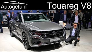 The most powerful Volkswagen  VW Touareg V8 TDI REVIEW  Autogefühl [upl. by Yleak673]