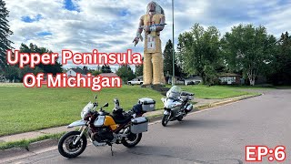 Upper Peninsula of Michigan Day 6 upperpeninsula motorcycle [upl. by Araes50]