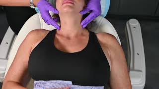 Decolletage Rejuvenation and Cleopatra Neck Lift  Full Treatment [upl. by Gonta]