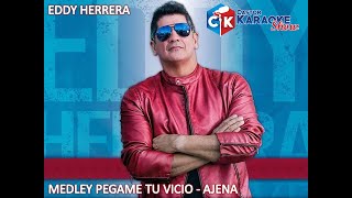 karaoke medley pegame tu vicio ajena eddy herrera by castor karaoke show [upl. by Niaz]