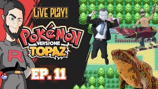 Gameplay Pokémon Topaz  11  Live con Cydonia [upl. by Kerby870]