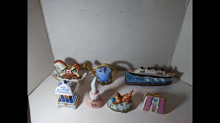 Ebay resellingLimoges Porcelain Trinket BoxesThey sell for what [upl. by Rettuc]